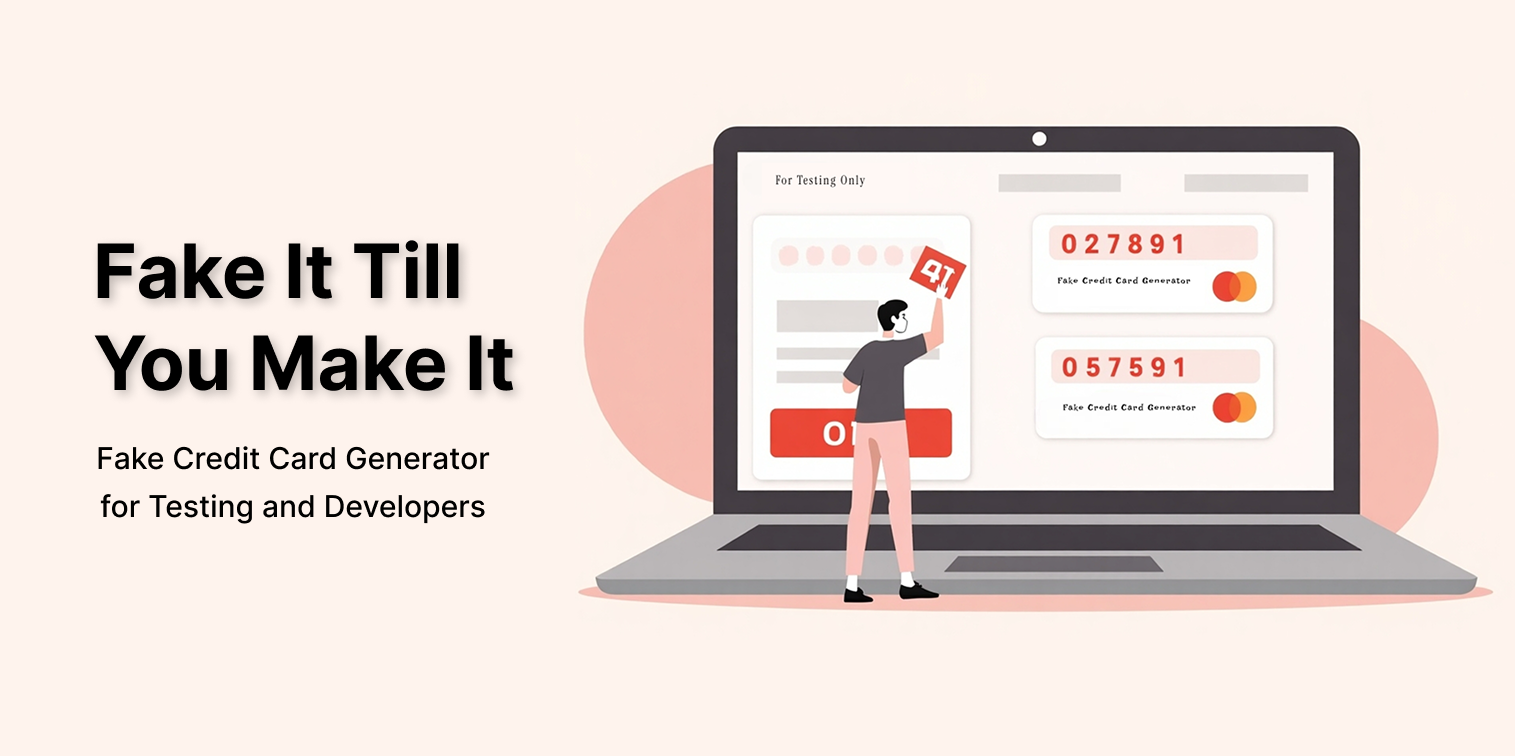 Fake It Till You Make It: Fake Credit Card Generator for Testing and Developers