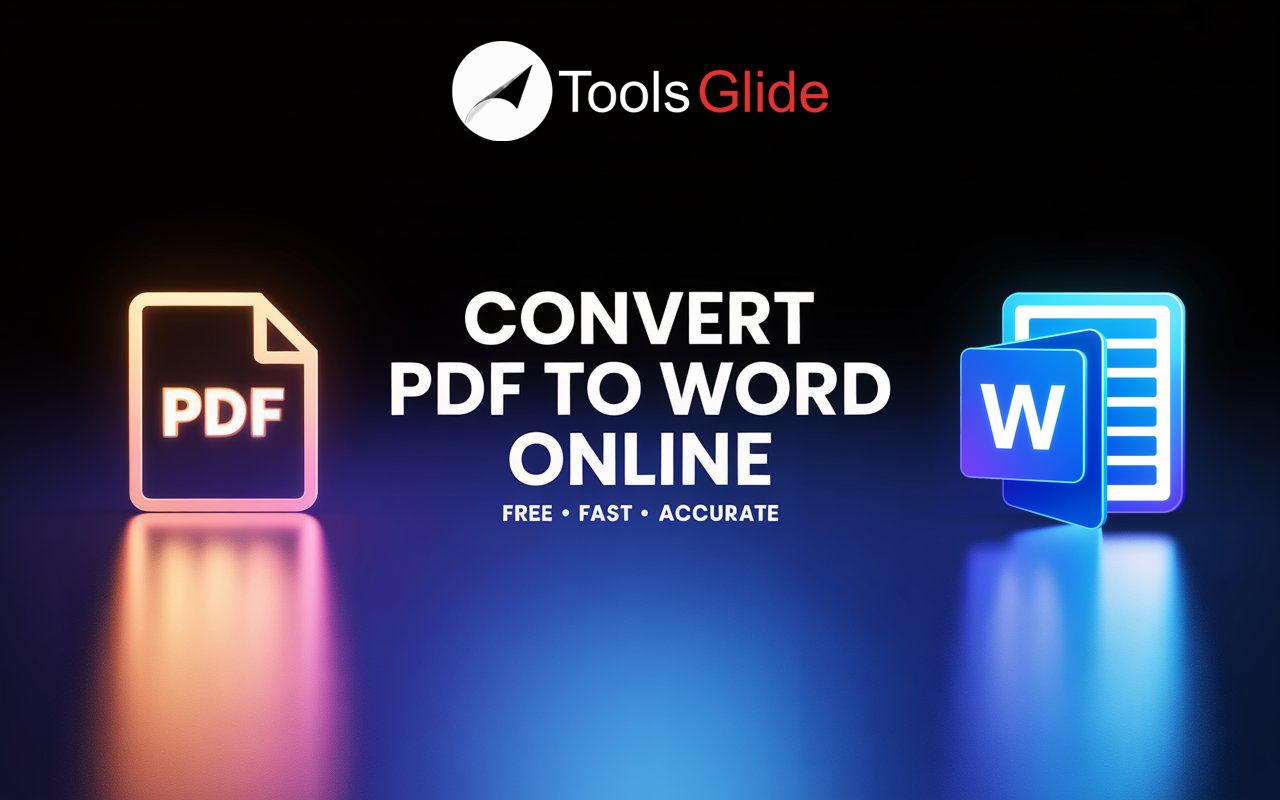 Convert PDF to Word Online Free, Fast, and Accurate | ToolsGlide